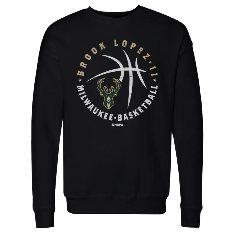 Brook Lopez Milwaukee Bucks Player Ball WHT sold by 500 Level