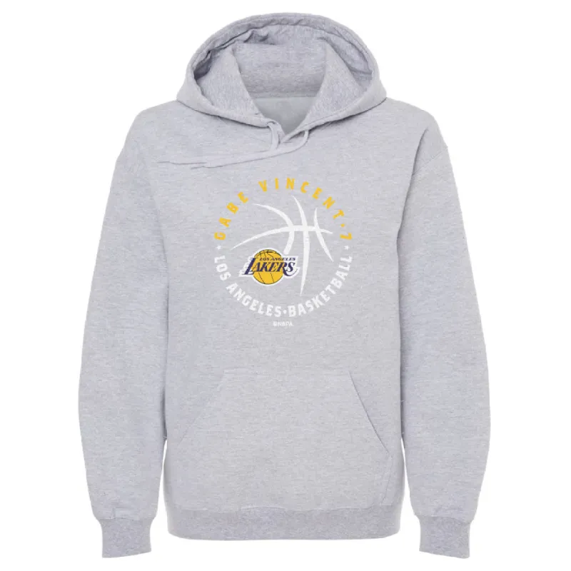 Gabe Vincent Los Angeles Lakers Player Ball WHT sold by 500 Level