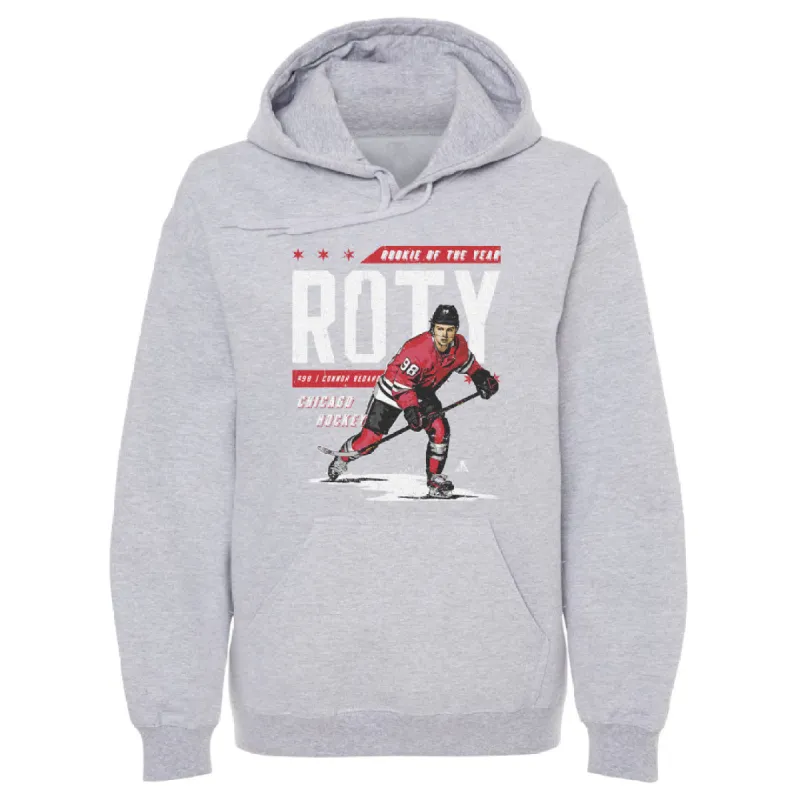 Connor Bedard Chicago Rookie Of The Year WHT sold by 500 Level