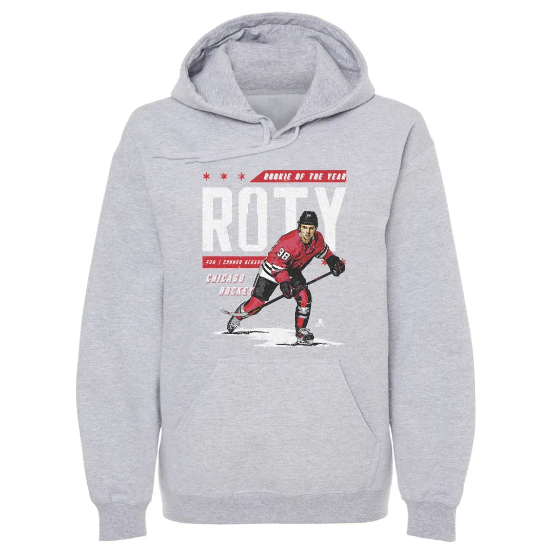 Connor Bedard Chicago Rookie Of The Year WHT sold by 500 Level