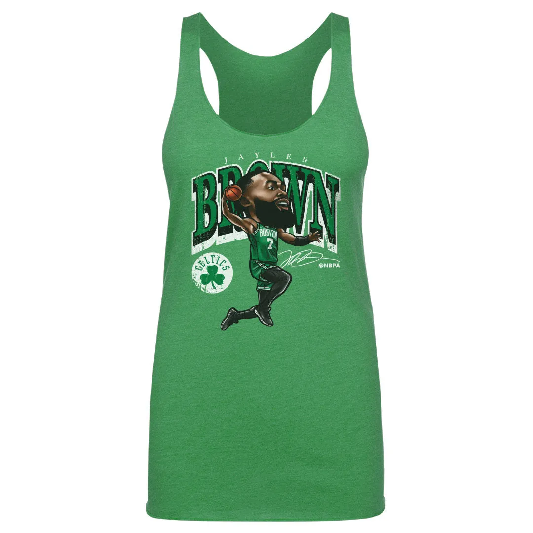 Jaylen Brown Boston Celtics Cartoon WHT sold by 500 Level product image thumbnail 2