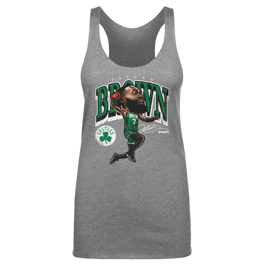 Jaylen Brown Boston Celtics Cartoon WHT sold by 500 Level product image thumbnail 3