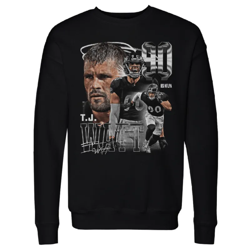 T.J. Watt Pittsburgh Vintage Grunge WHT sold by 500 Level