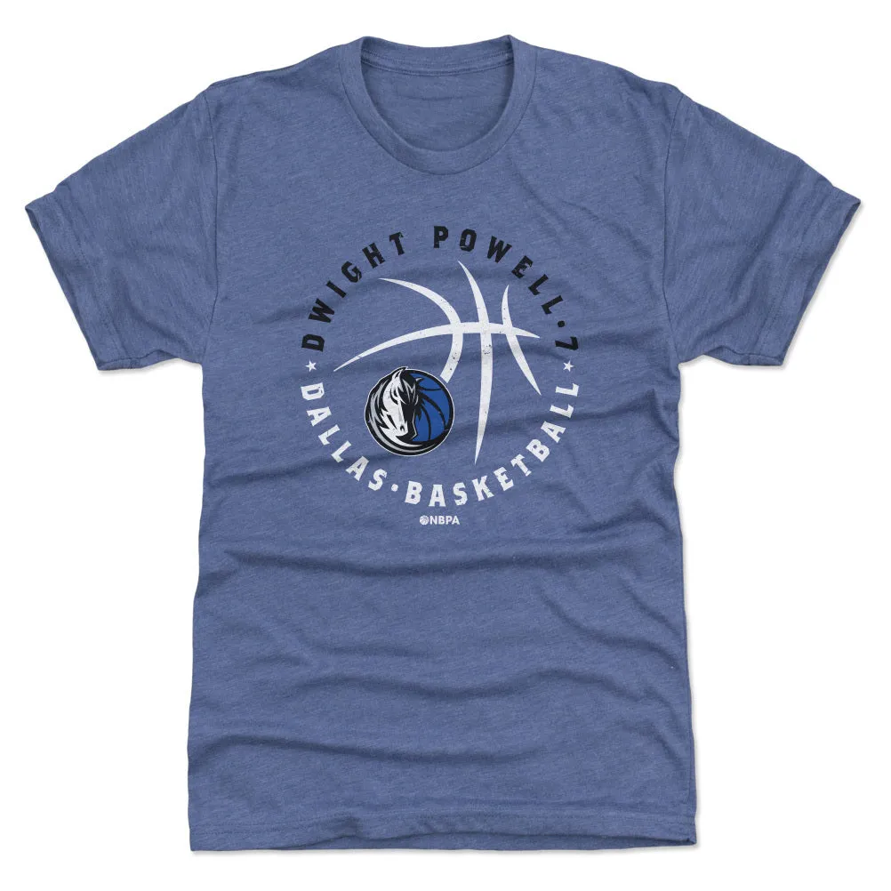 Dwight Powell Dallas Mavericks Player Ball WHT sold by 500 Level