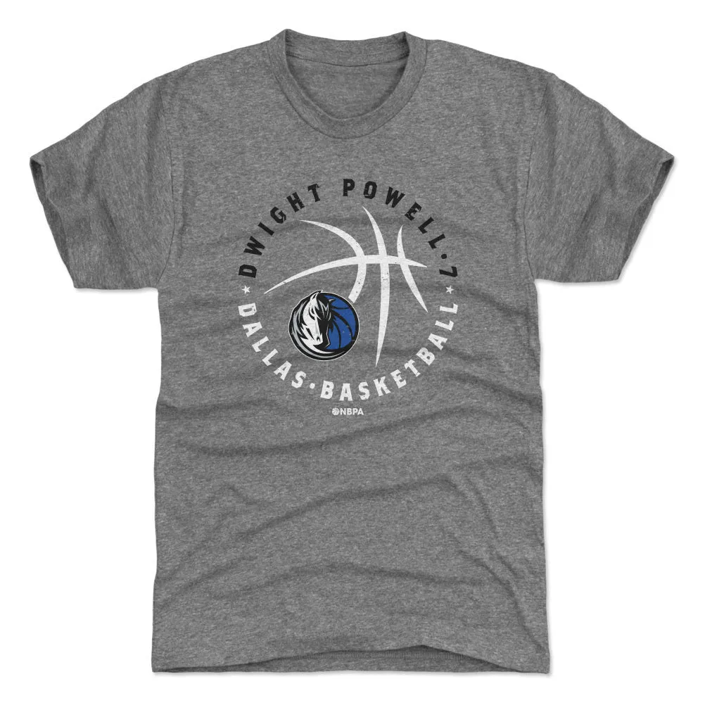 Dwight Powell Dallas Mavericks Player Ball WHT sold by 500 Level product image thumbnail 2