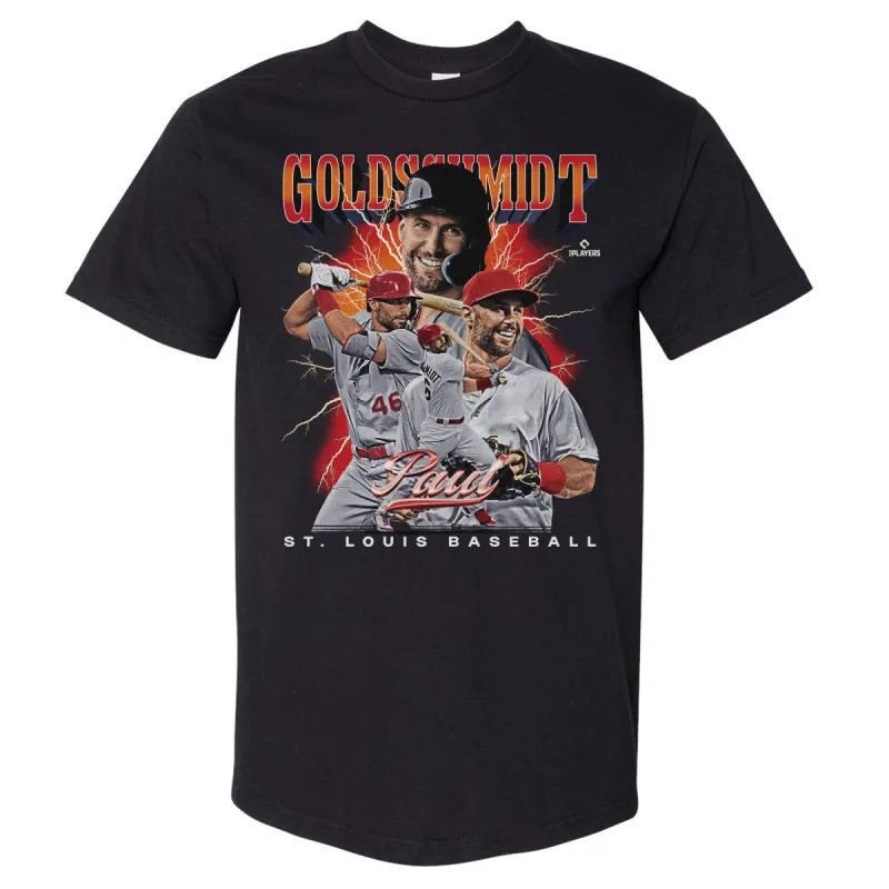 Paul Goldschmidt St. Louis Vintage WHT made by 500 Level