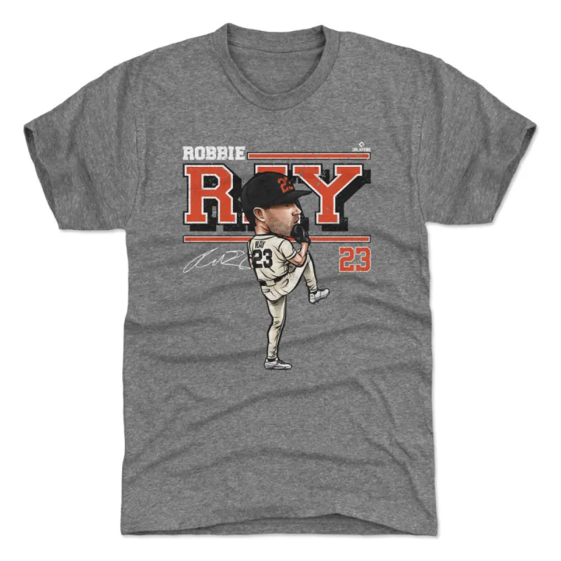 Robbie Ray San Francisco Cartoon WHT sold by 500 Level