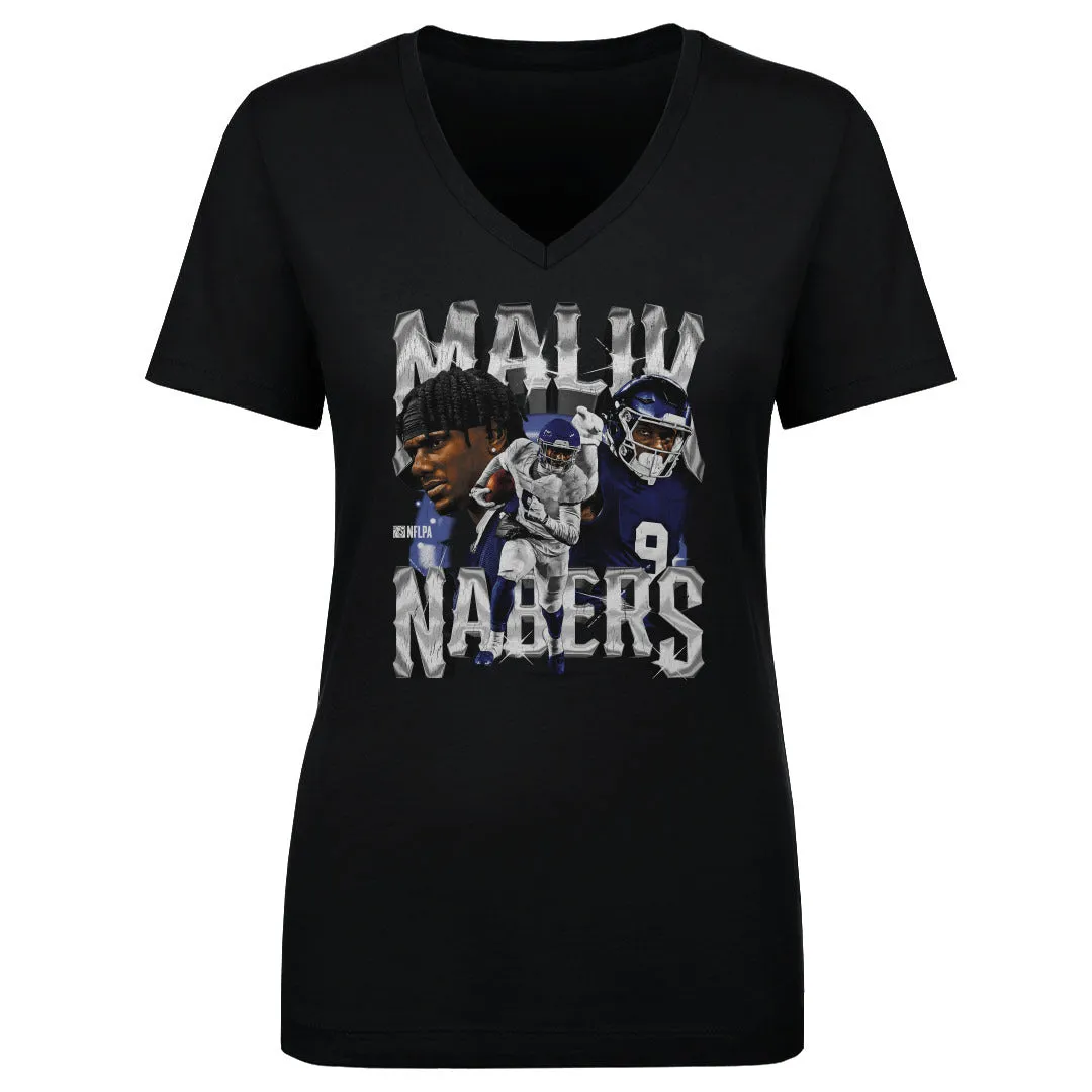 Malik Nabers New York G Vintage WHT sold by 500 Level product image thumbnail 3