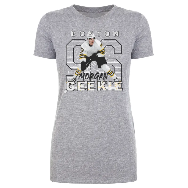 Morgan Geekie Boston Player Number WHT sold by 500 Level