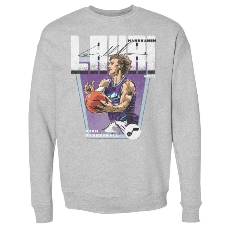 Lauri Markkanen Utah Jazz Premiere WHT sold by 500 Level