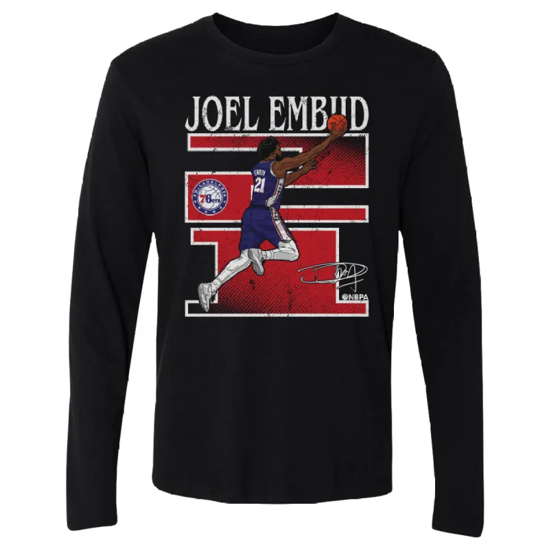Joel Embiid Philadelphia 76ers Number WHT sold by 500 Level