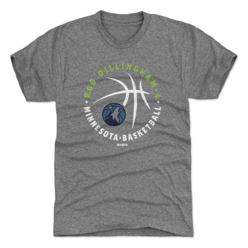 Rob Dillingham Minnesota Timberwolves Player Ball WHT sold by 500 Level