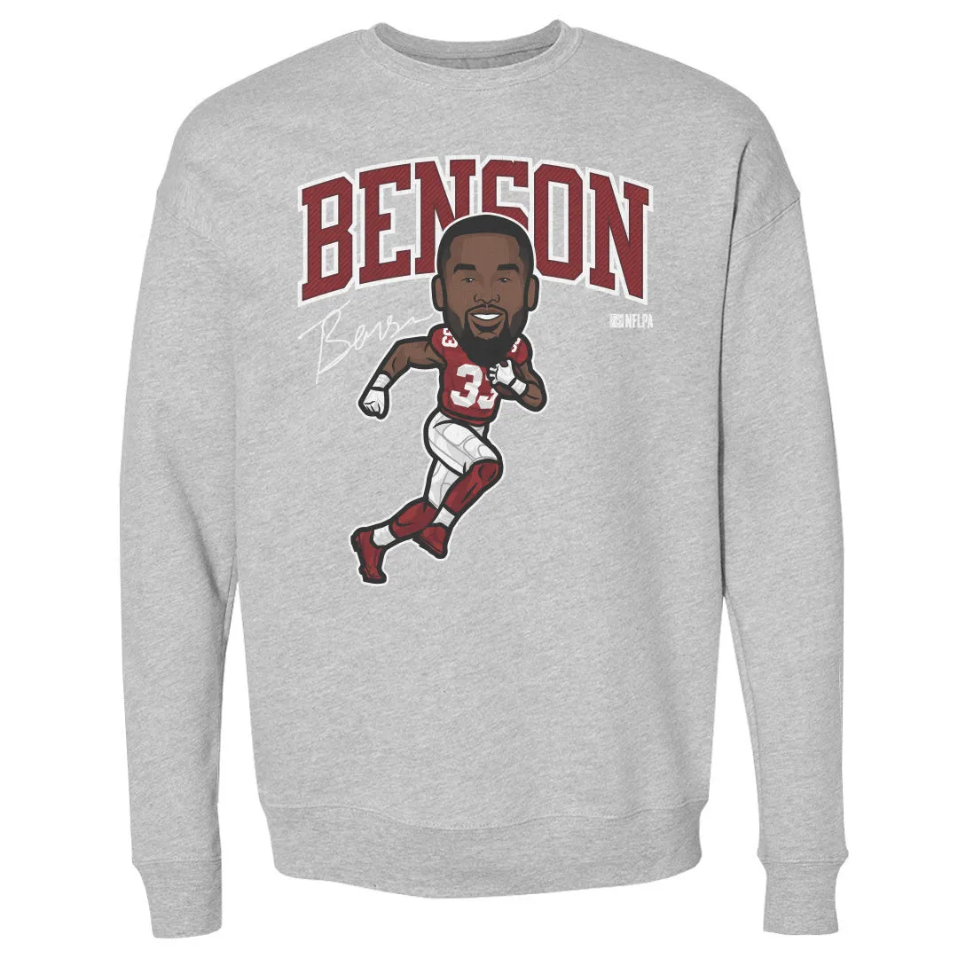 Trey Benson Arizona Toon WHT sold by 500 Level