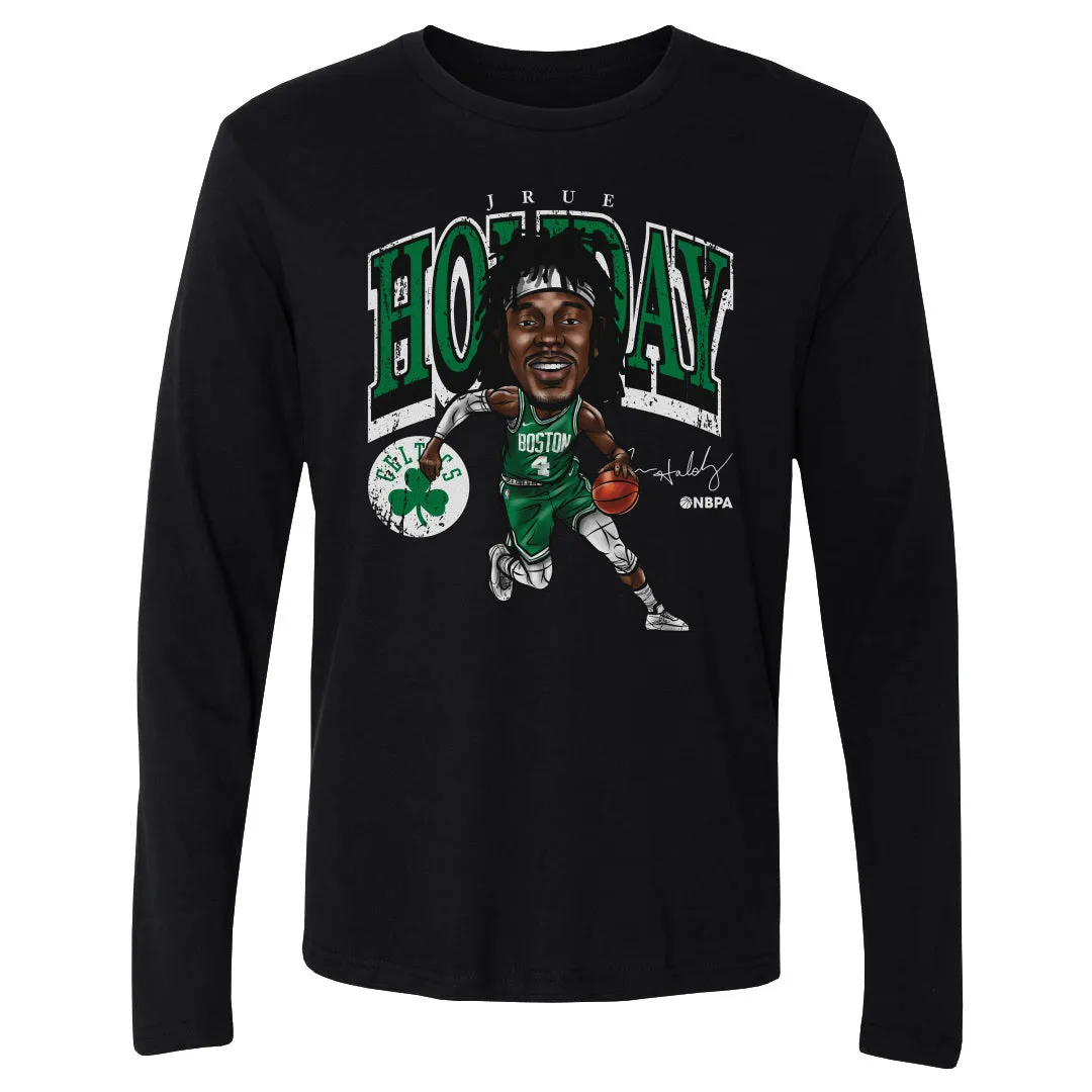 Jrue Holiday Boston Celtics Cartoon WHT sold by 500 Level