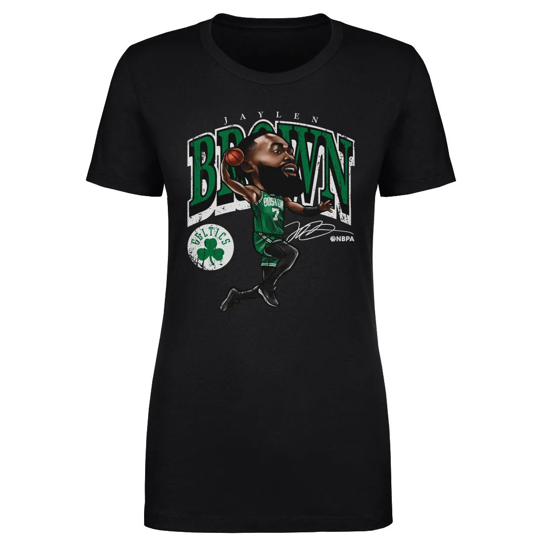 Jaylen Brown Boston Celtics Cartoon WHT sold by 500 Level product image thumbnail 2