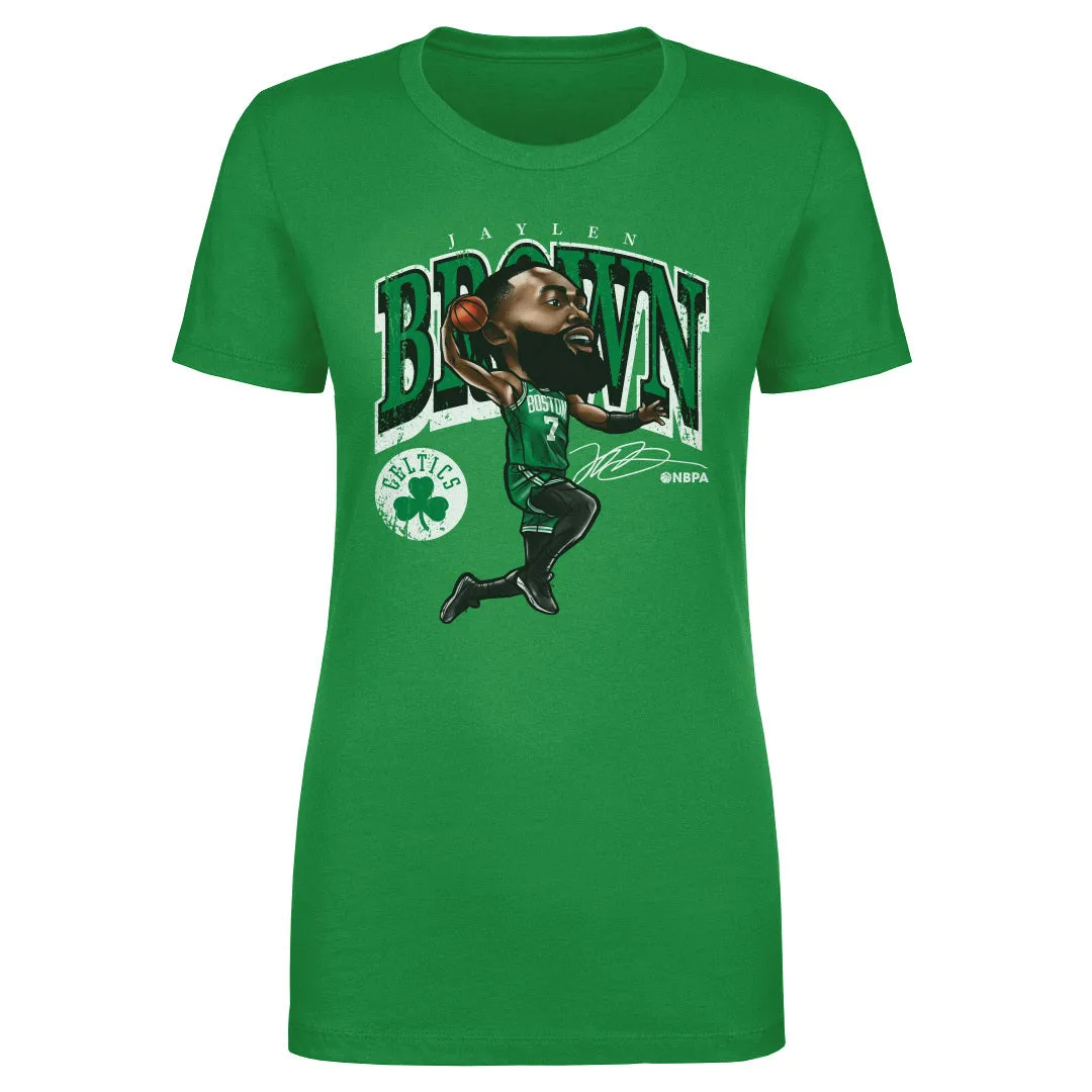 Jaylen Brown Boston Celtics Cartoon WHT sold by 500 Level product image thumbnail 3