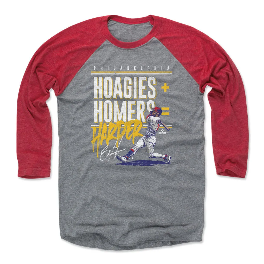 Bryce Harper Philadelphia Hoagies Homers WHT sold by 500 Level