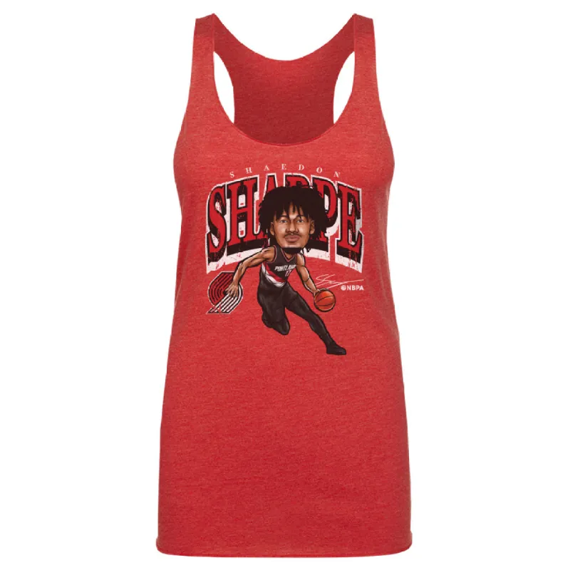 Shaedon Sharpe Portland Trail Blazers Cartoon WHT sold by 500 Level