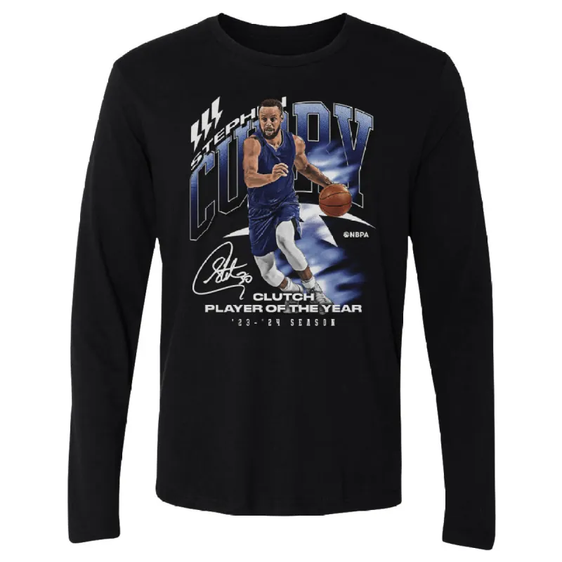 Steph Curry Golden State 2024 Clutch Player Award WHT sold by 500 Level