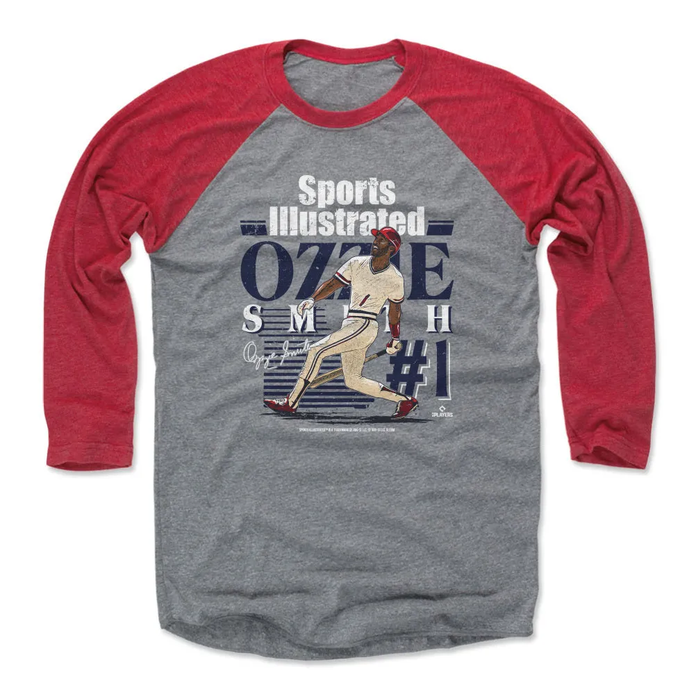 Ozzie Smith Sports Illustrated & St. Louis Player Name WHT sold by 500 Level