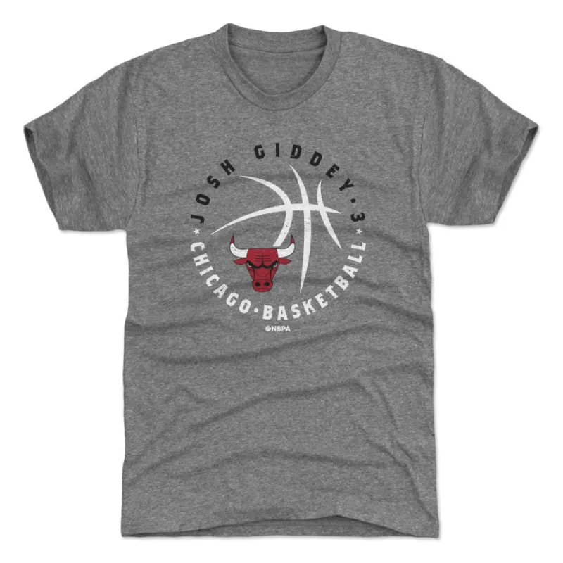 Josh Giddey Chicago Bulls Player Ball WHT sold by 500 Level