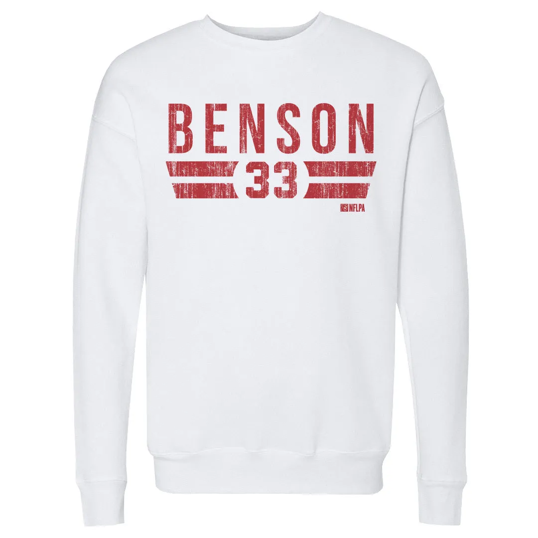 Trey Benson Arizona Font sold by 500 Level