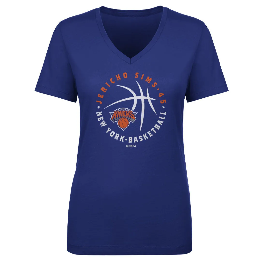 Jericho Sims New York Knicks Player Ball WHT sold by 500 Level product image thumbnail 3