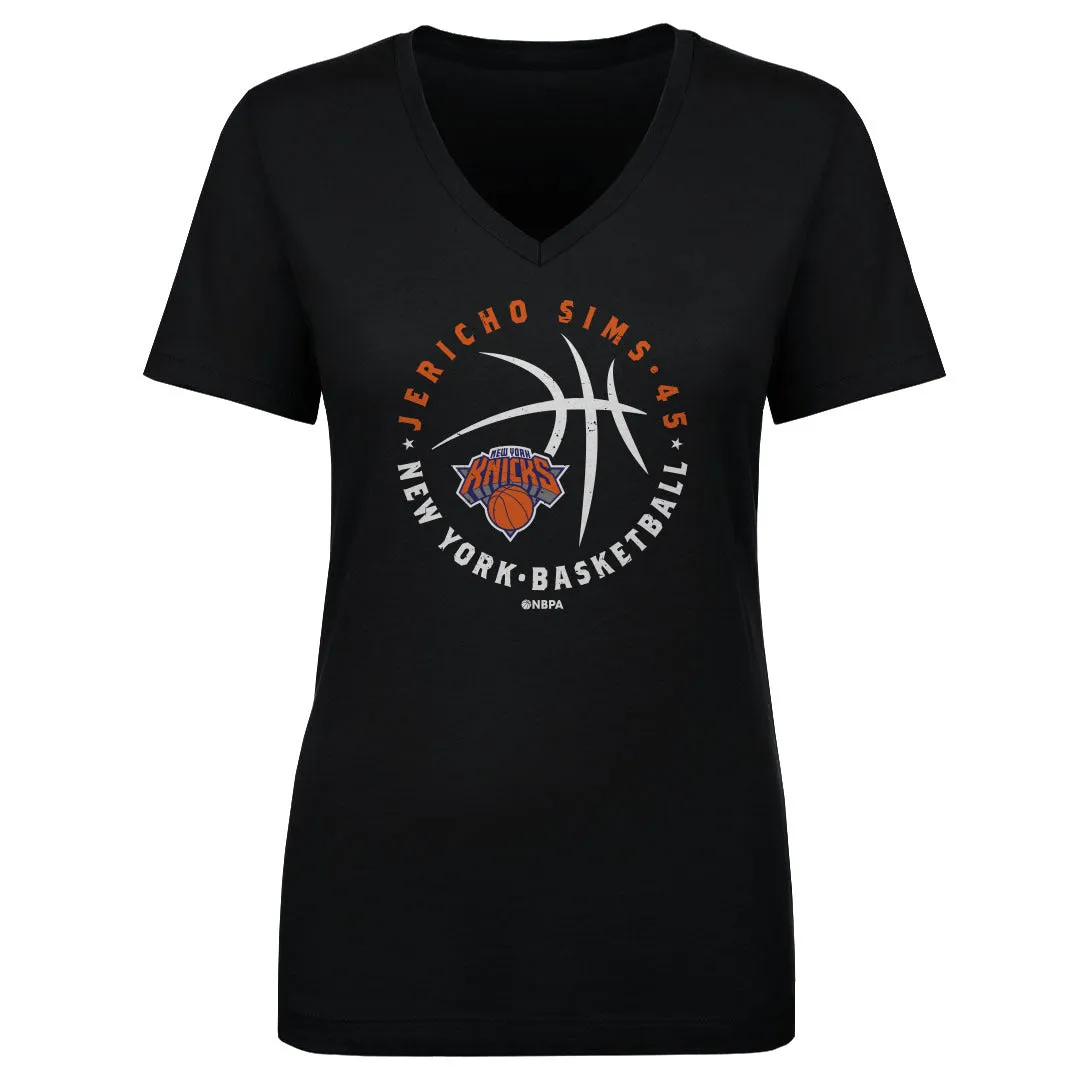 Jericho Sims New York Knicks Player Ball WHT sold by 500 Level