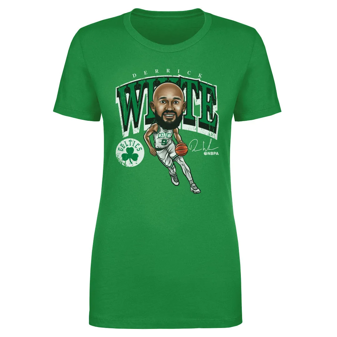Derrick White Boston Celtics Cartoon WHT sold by 500 Level
