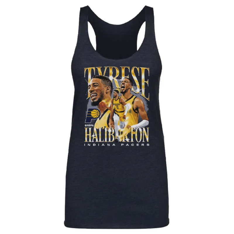 Tyrese Haliburton Indiana Pacers Vintage WHT sold by 500 Level