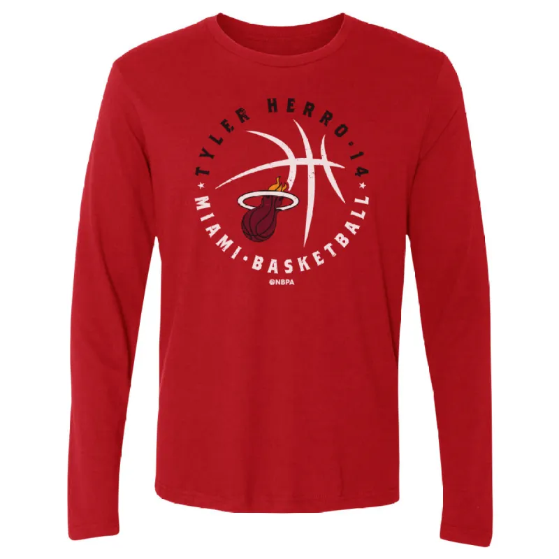 Tyler Herro Miami Heat Player Ball WHT sold by 500 Level