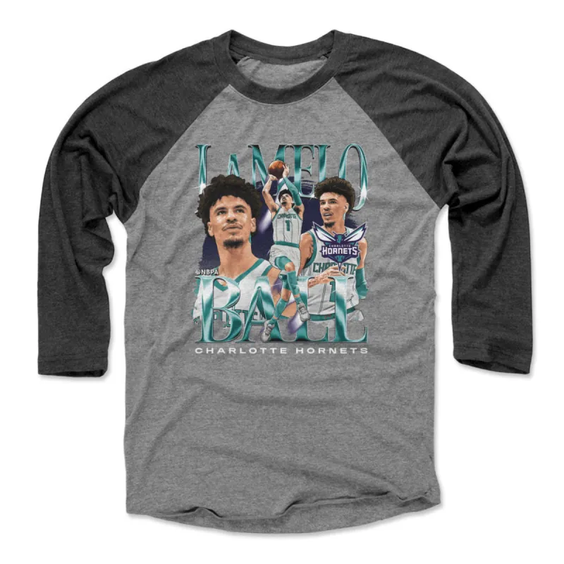 LaMelo Ball Charlotte Hornets Vintage WHT sold by 500 Level