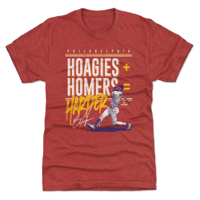 Bryce Harper Philadelphia Hoagies Homers WHT sold by 500 Level