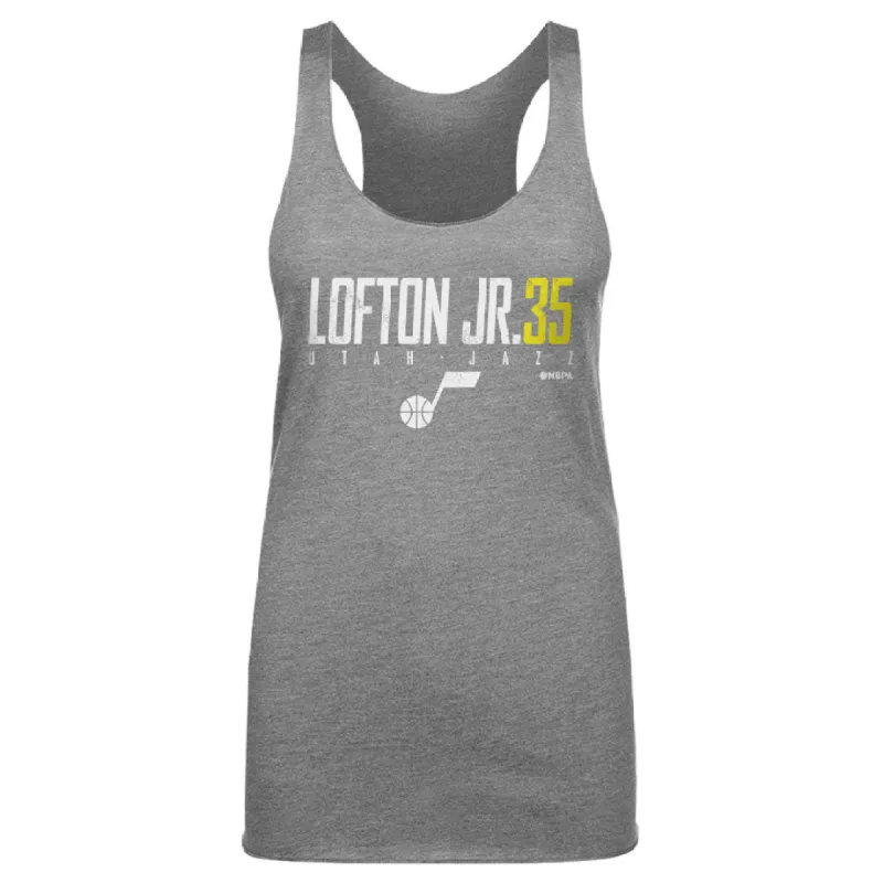 Kenneth Lofton Jr. Utah Jazz Elite WHT sold by 500 Level