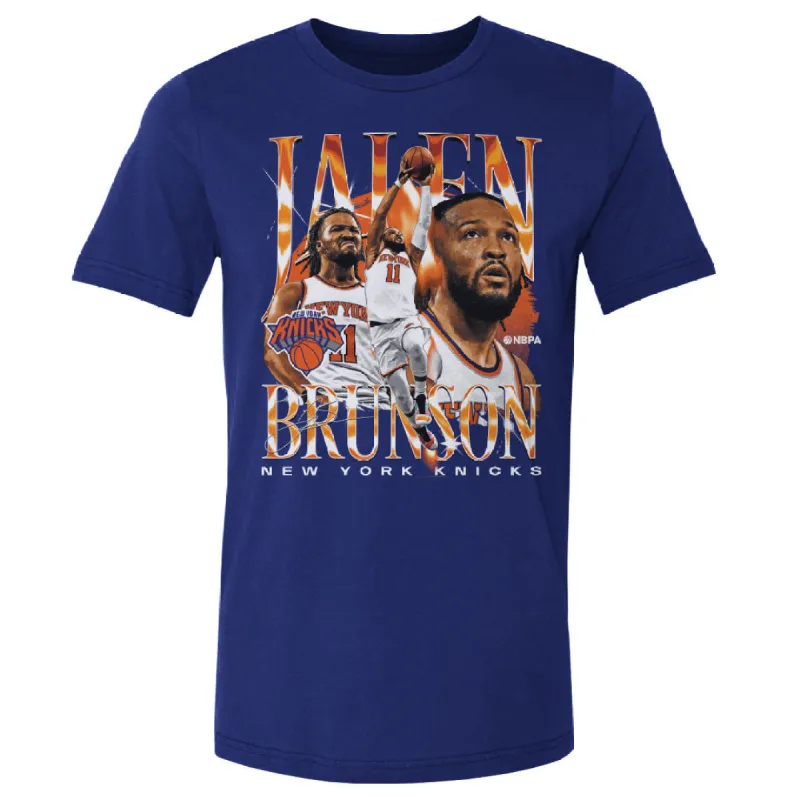Jalen Brunson New York Knicks Vintage WHT sold by 500 Level