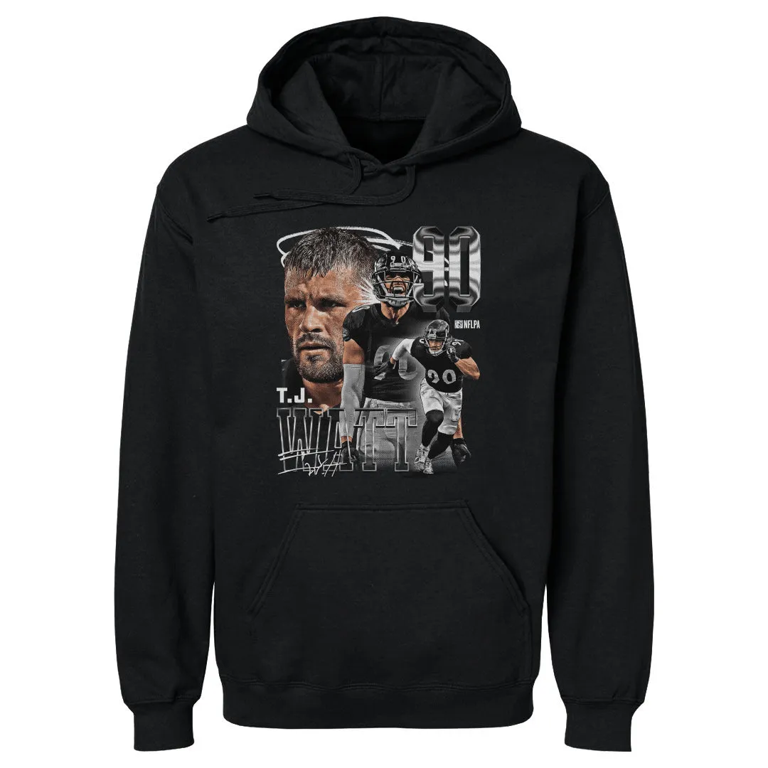 T.J. Watt Pittsburgh Vintage Grunge WHT sold by 500 Level product image thumbnail 2