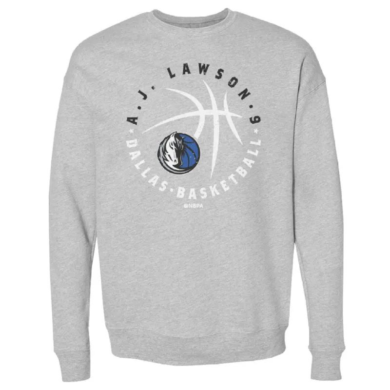 A.J. Lawson Dallas Mavericks Player Ball WHT sold by 500 Level