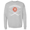 Wayne Stephenson Philadelphia 35 Goalie Sticks WHT sold by 500 Level