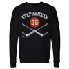 Wayne Stephenson Philadelphia 35 Goalie Sticks WHT sold by 500 Level