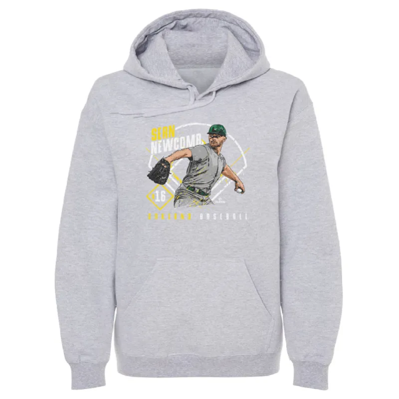 Sean Newcomb Oakland Ballpark WHT sold by 500 Level