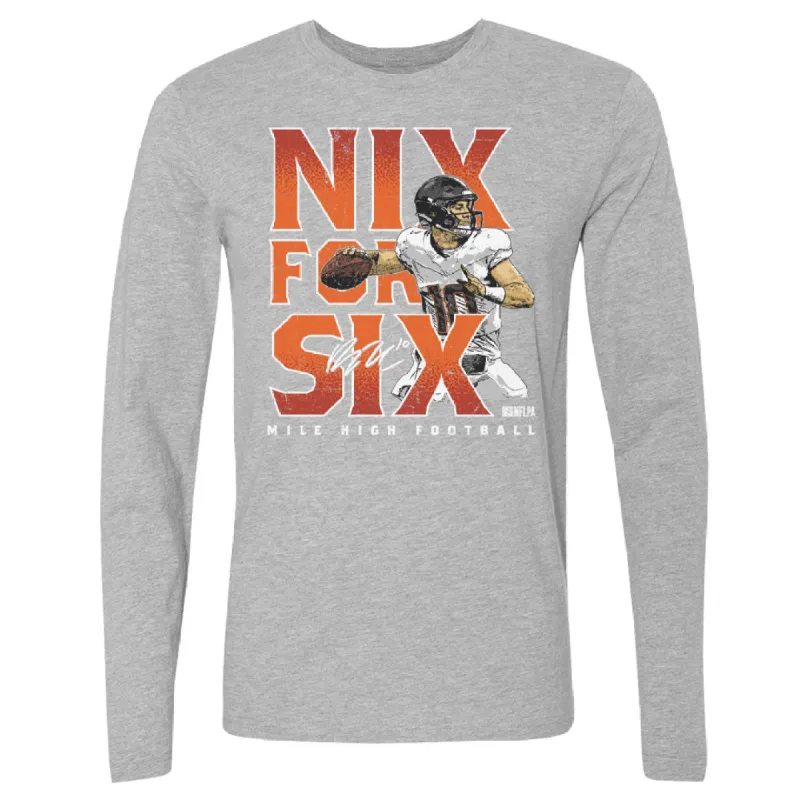Bo Nix Denver Nix For Six WHT sold by 500 Level
