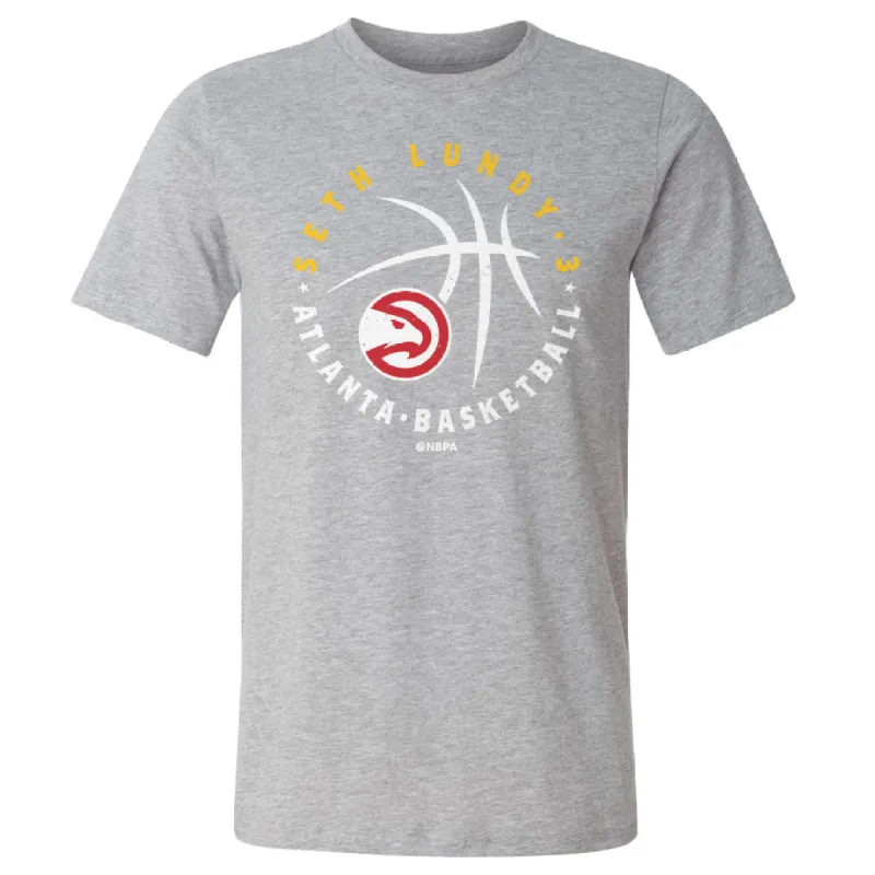 Seth Lundy Atlanta Hawks Player Ball WHT sold by 500 Level