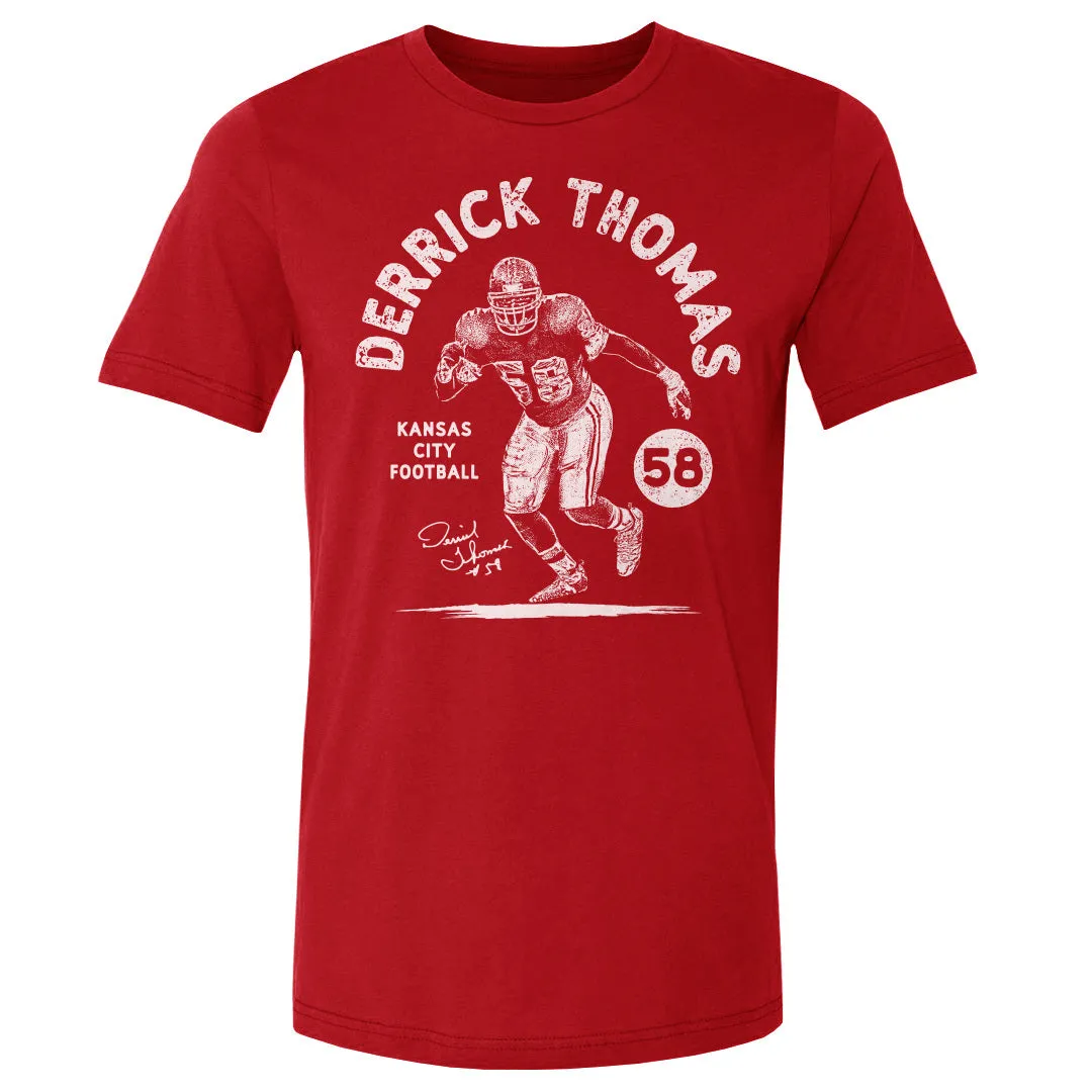 Derrick Thomas Kansas CIty Stamp WHT sold by 500 Level product image thumbnail 2