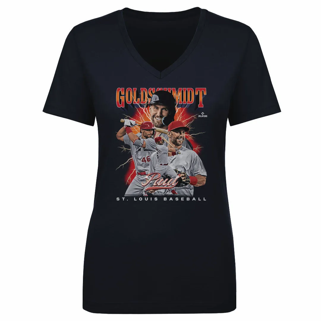 Paul Goldschmidt St. Louis Vintage WHT sold by 500 Level