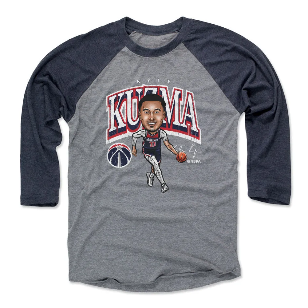 Kyle Kuzma Washington Wizards Cartoon WHT sold by 500 Level product image thumbnail 2