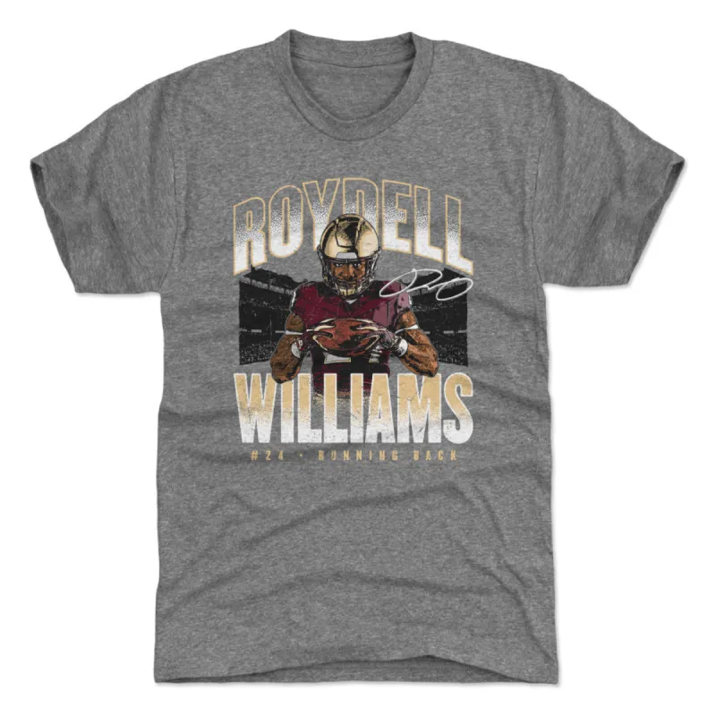 Roydell Williams College Player Name WHT sold by 500 Level