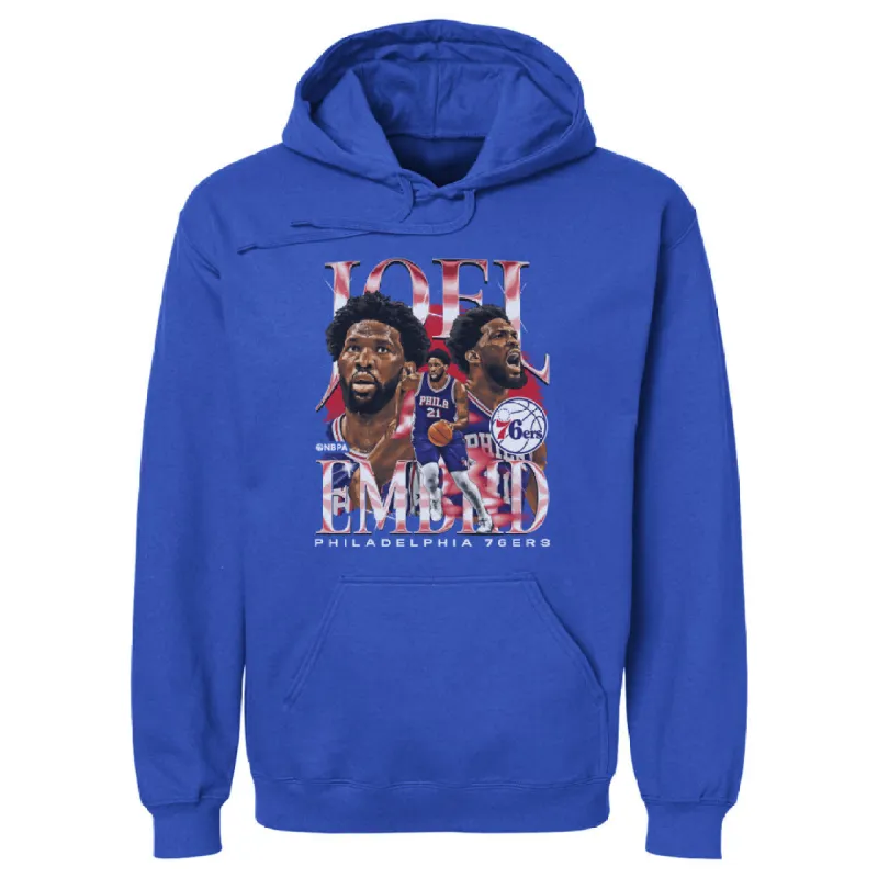 Joel Embiid Philadelphia 76ers Vintage WHT sold by 500 Level