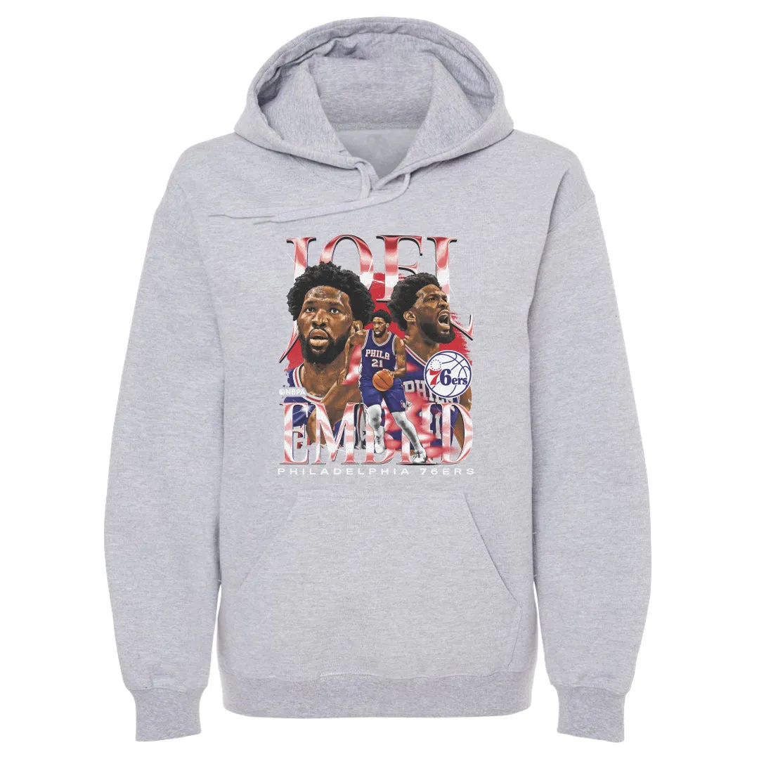 Joel Embiid Philadelphia 76ers Vintage WHT sold by 500 Level product image thumbnail 2