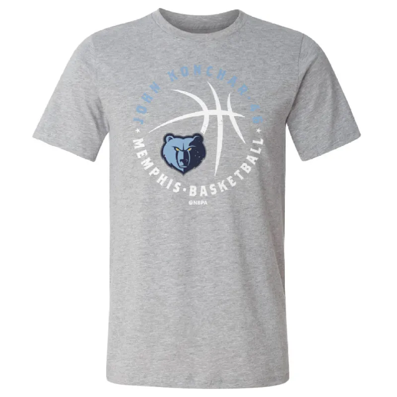 John Konchar Memphis Grizzlies Player Ball WHT sold by 500 Level