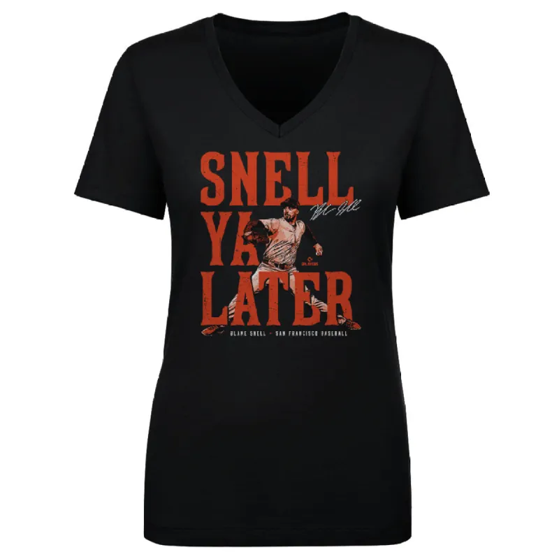 Blake Snell San Francisco Snell Ya Later WHT sold by 500 Level
